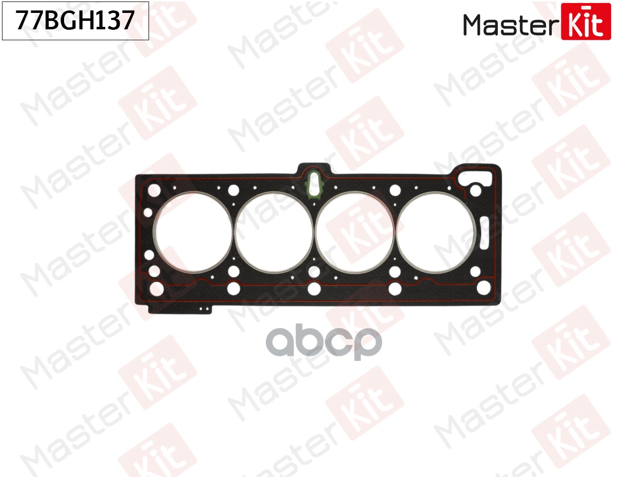 Прокладка ГБЦ RENAULT  E7J 634, E7J 635, E7J 780, K7J 700,K7M 744, K7M 745, K7M 746,K7M 702 MasterKit арт. 77BGH137