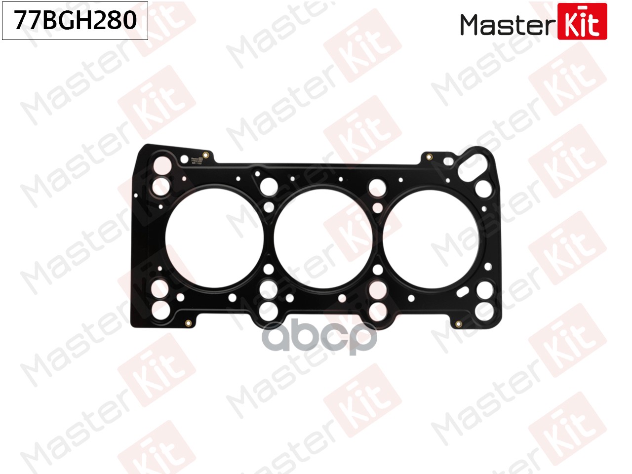 Прокладка ГБЦ AUDI AFB, AKE, AKN, AYM, BAU, BCZ, BDG, BDH, BFC MasterKit арт. 77BGH280