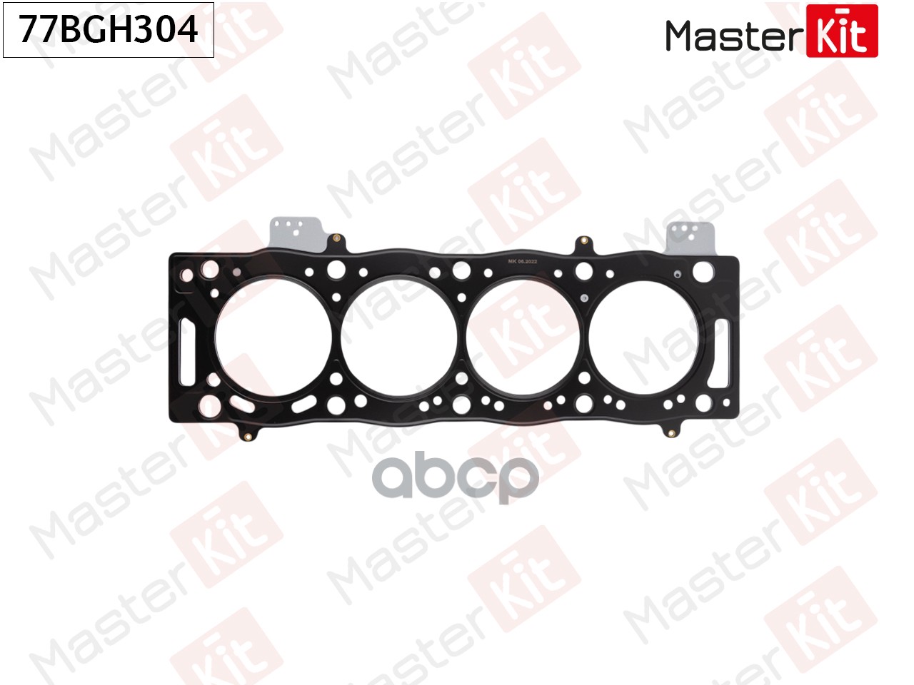 Прокладка ГБЦ CITROEN 4HW (DW12TED4), 4HX (DW12TED4), RHF (DW10BTED4), RHJ (DW10BTED4), RH MasterKit арт. 77BGH304