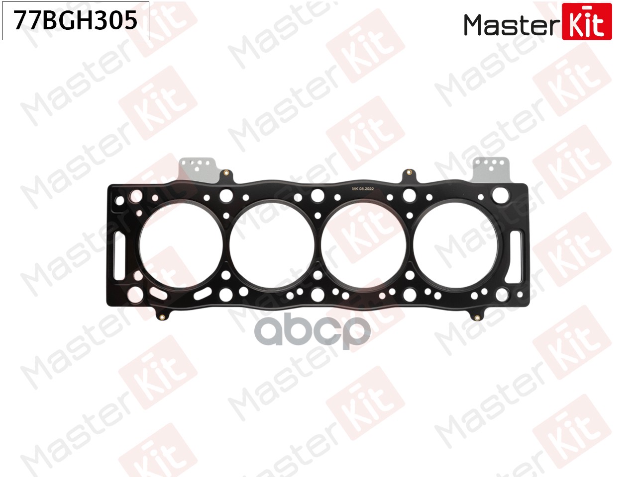 Прокладка ГБЦ CITROEN 4HW (DW12TED4), 4HX (DW12TED4), RHF (DW10BTED4), RHJ (DW10BTED4), RH MasterKit арт. 77BGH305