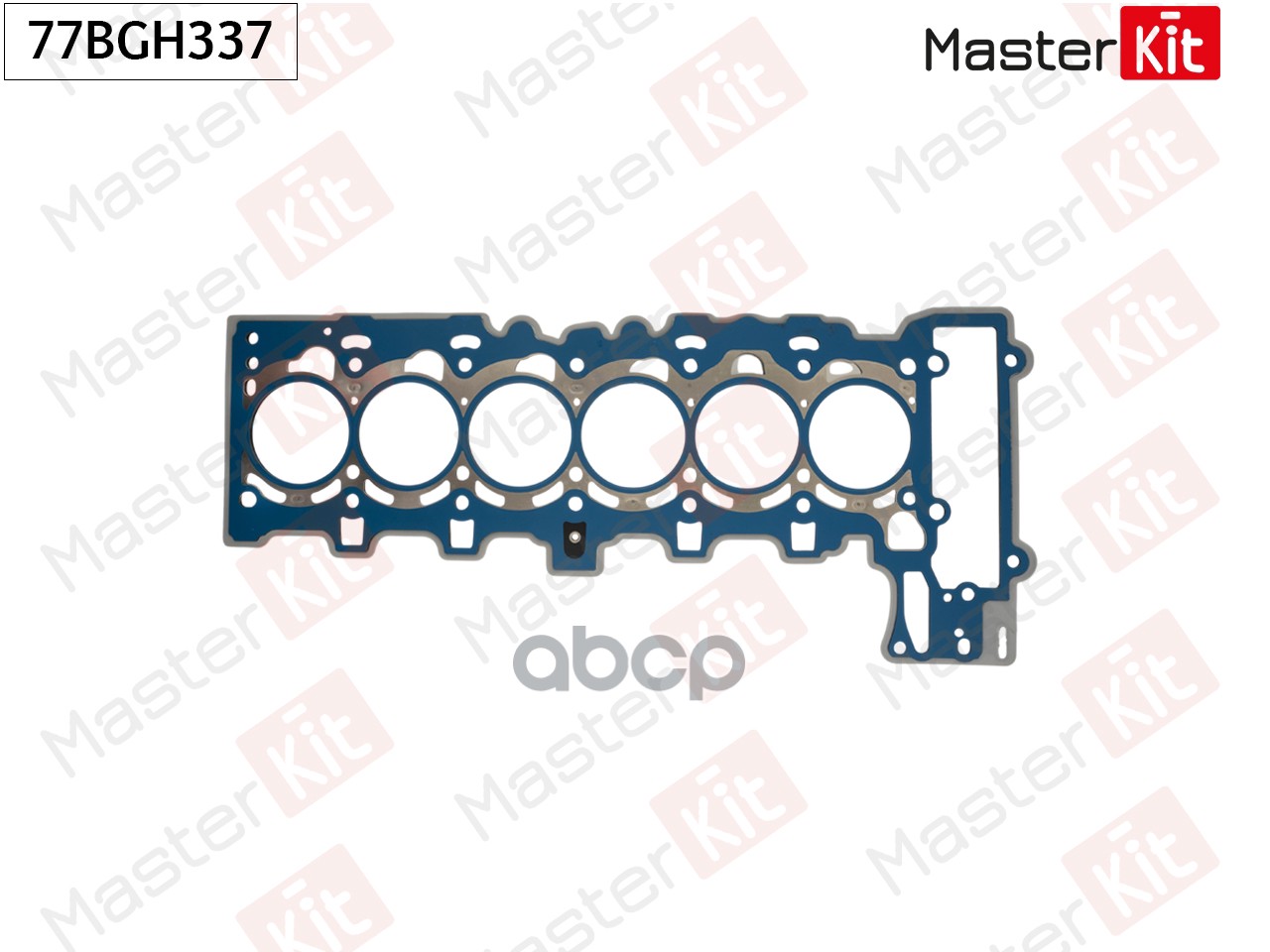 Прокладка ГБЦ BMW N52 B25, N52 B25 A, N52 B25 AE, N52 B25 AF, N52 B25 B, N52 B25 BE, N52 B2 MasterKit арт. 77BGH337