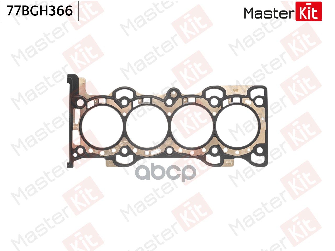 Прокладка ГБЦ FORD TNBA, TNBB, TNWA, TNWB, TPBA, TPWA, 204PT, B 4204 T6, B 4204 T7 77BGH366 MasterKit арт. 77BGH366