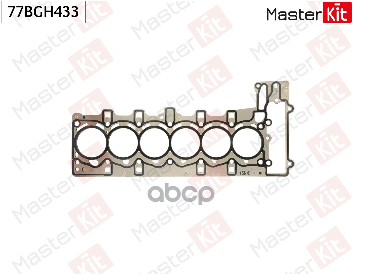 Прокладка ГБЦ BMW N54 B30 A, N54 B30 B MasterKit арт. 77BGH433