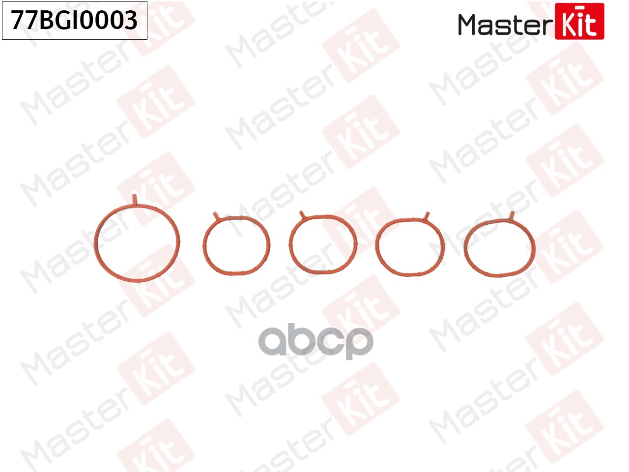 Комплект прокладок впускного коллектора Mitsubishi ASX (GA_W_) 4A92 77BGI0003 MasterKit арт. 77BGI0003