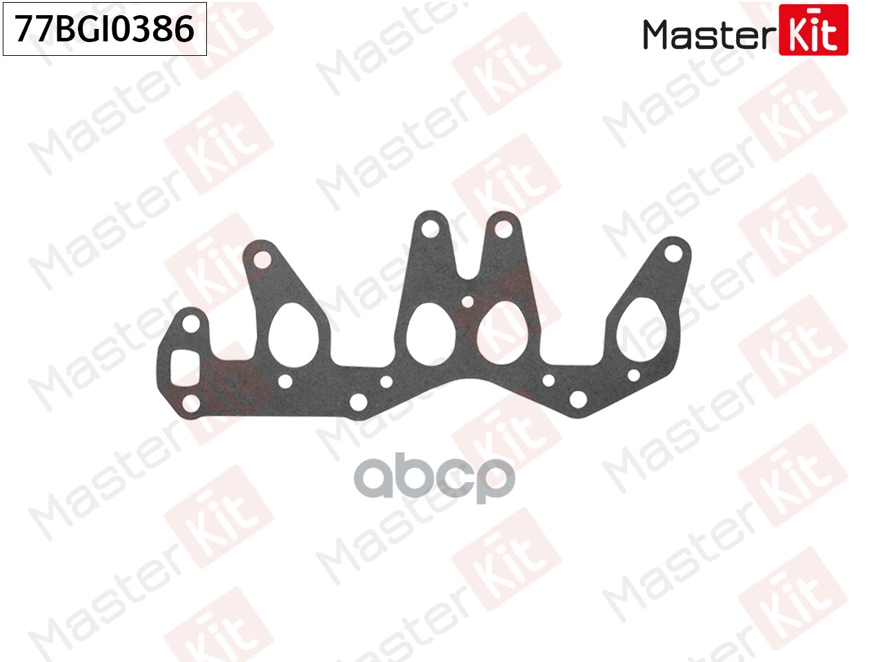 Прокладка впускного коллектора Fiat UNO CARGO 178 E8.011 77BGI0386 MasterKit арт. 77BGI0386