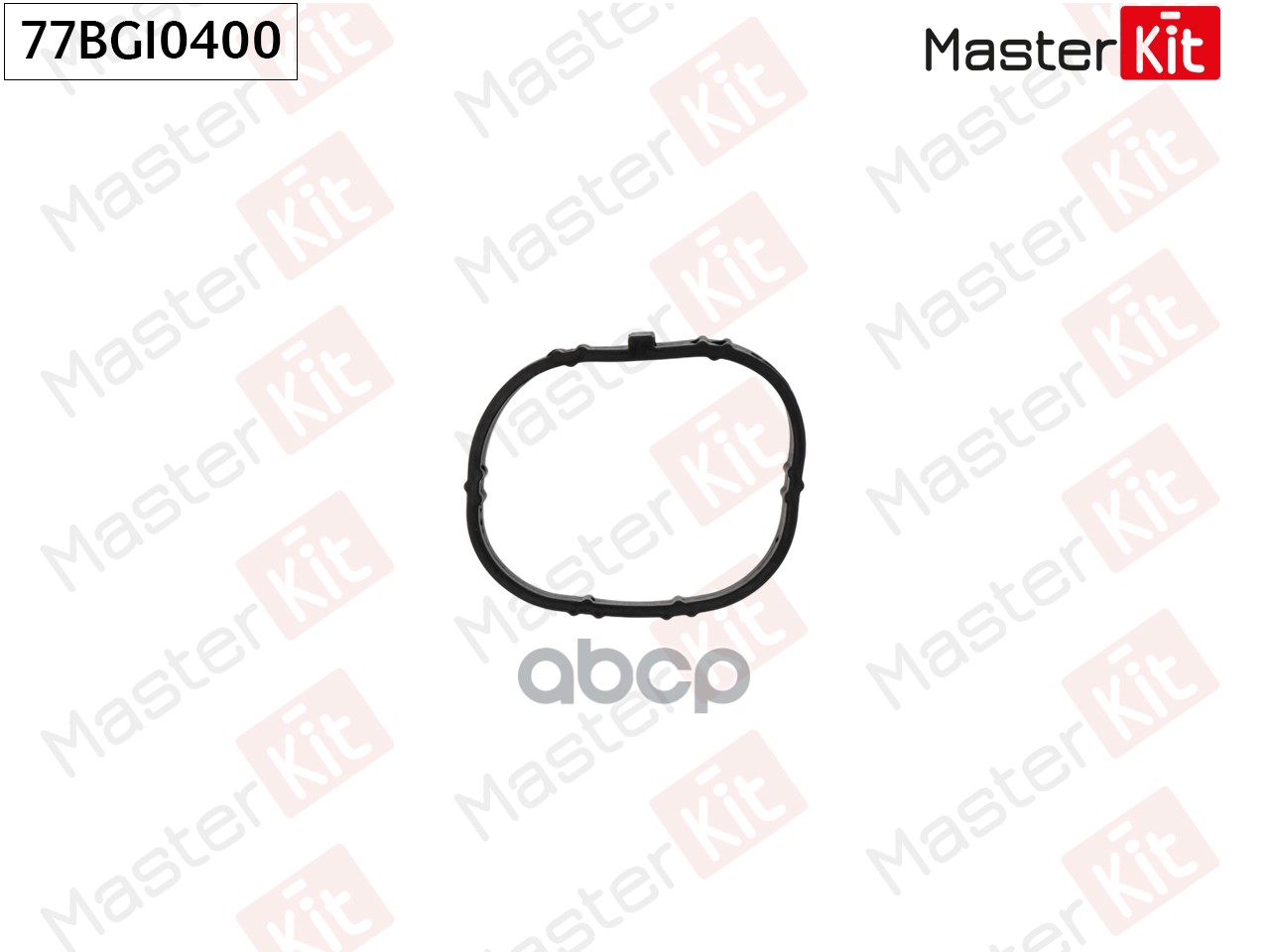 77BGI0400 Прокладка впускного коллектора Renault GRAND SCENIC III (JZ0/1_) K4M 866 MasterKit арт. 77bgi0400