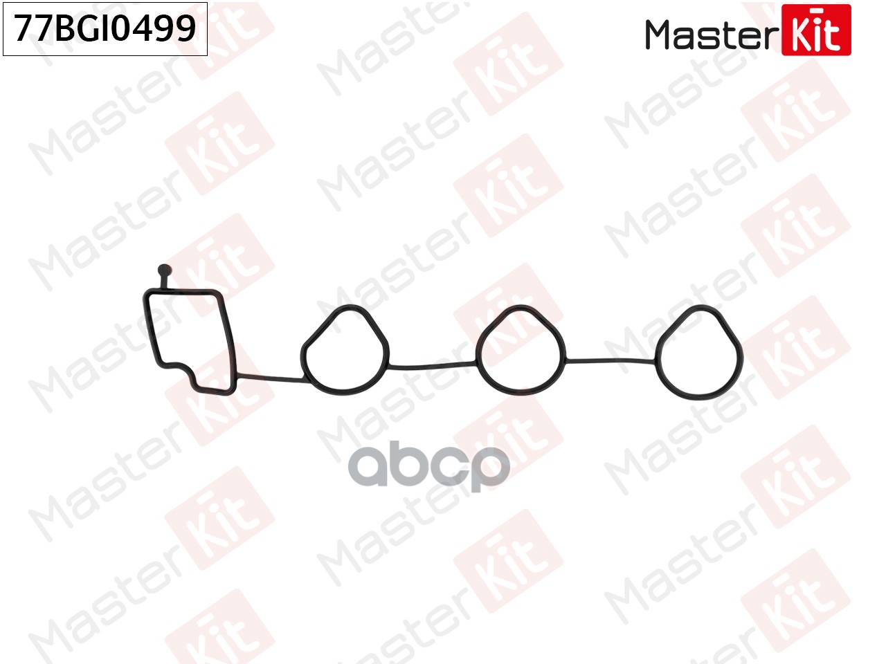 Прокладка впускного коллектора Chevrolet MATIZ (M200, M250) LBF(49CUL3), 77BGI0499 MasterKit арт. 77BGI0499