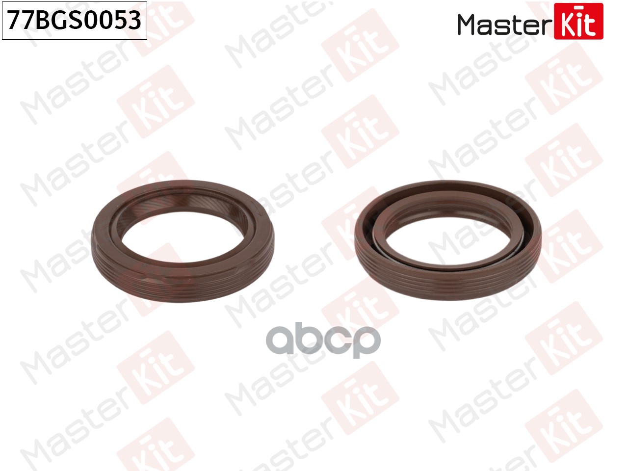 Сальник коленвала/распредвала перед.30x42x7 Renault Logan I,Sandero 04- (K4M697,K7M710) MasterKit арт. 77BGS0053