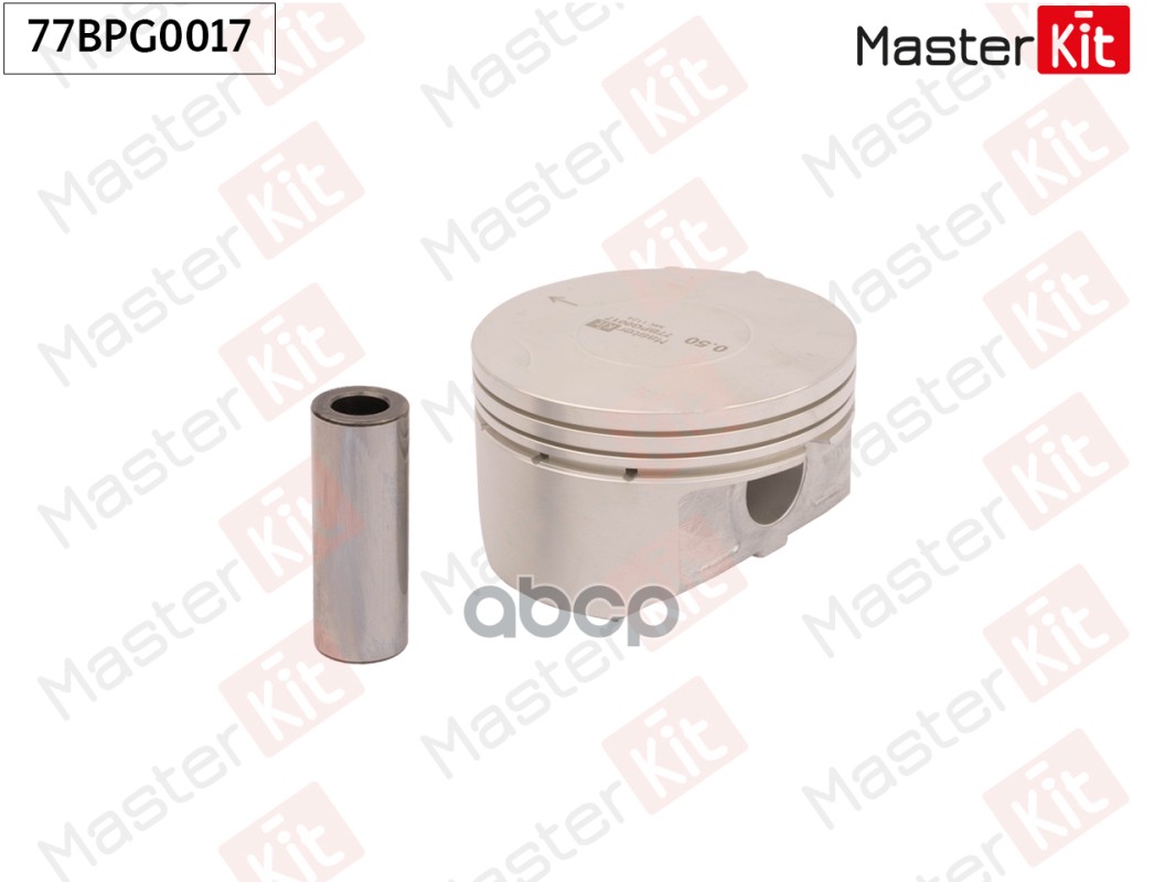 Поршень с пальцем (без колец) (1шт) (0,5) MITSUBISHI 4B11 MasterKit арт. 77BPG0017