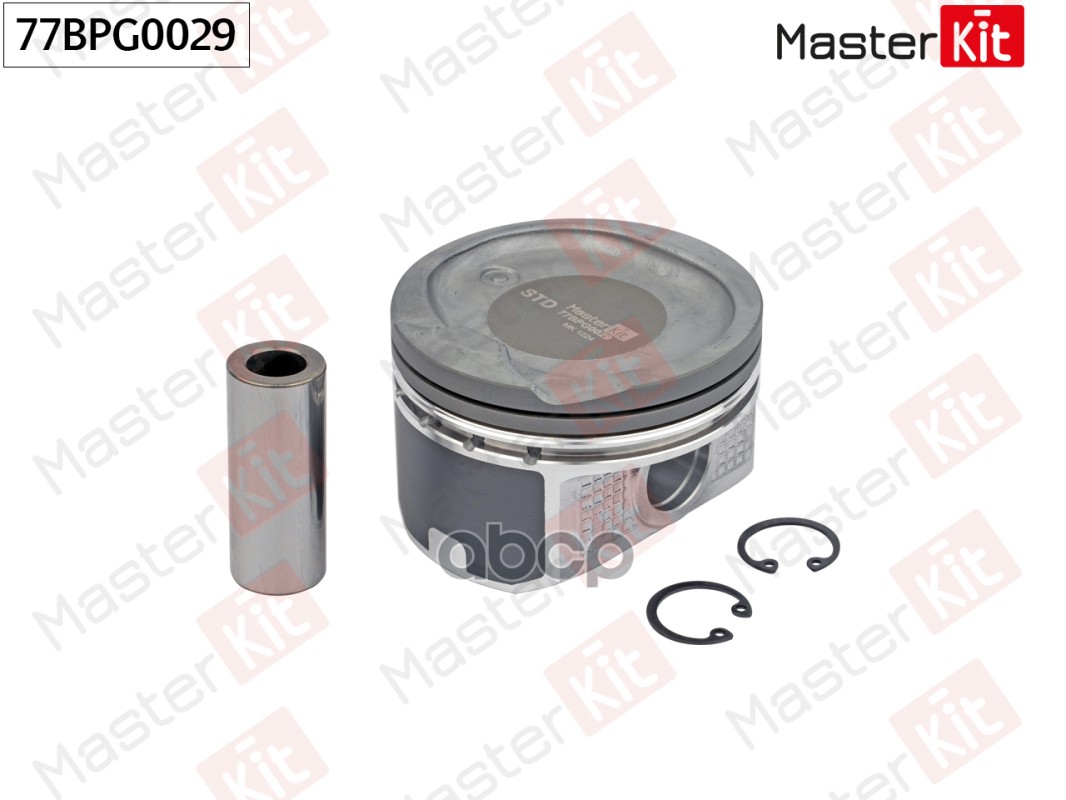 Поршень с пальцем (без колец) (1шт) (STD) TOYOTA 1ZZ-FE 77BPG0029 MasterKit арт. 77BPG0029