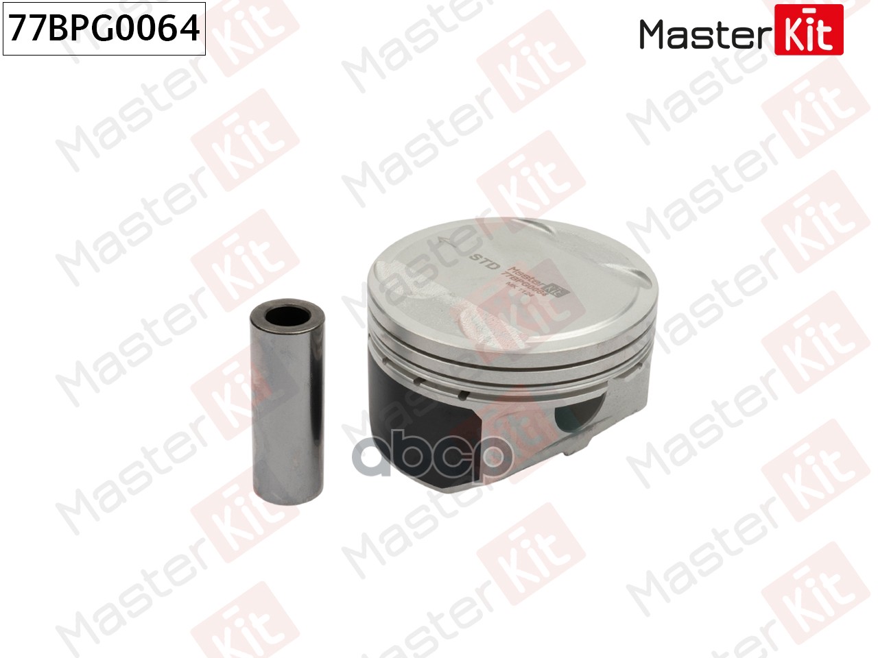 Поршень с пальцем (без колец) (1шт) (STD) HYUNDAI/KIA G4KD 77BPG0064 MasterKit арт. 77BPG0064