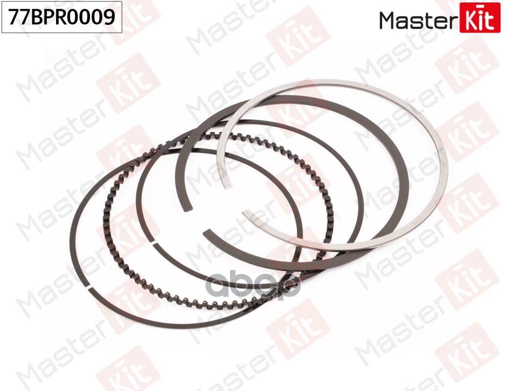 Кольца поршневые (к-т на 1 поршень) (0,25) MITSUBISHI 4G18 MasterKit арт. 77BPR0009