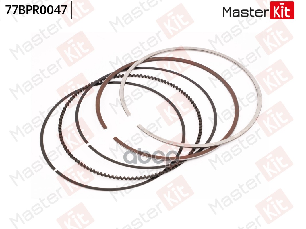 Кольца поршневые (к-т на 1 поршень)  (1,0) TOYOTA 2GR-FE MasterKit арт. 77BPR0047