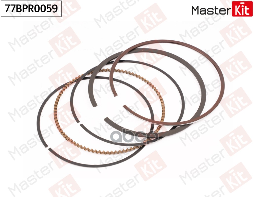 Кольца поршневые (к-т на 1 поршень)  (0,5) HYUNDAI/KIA G4FA/G4FC MasterKit арт. 77BPR0059