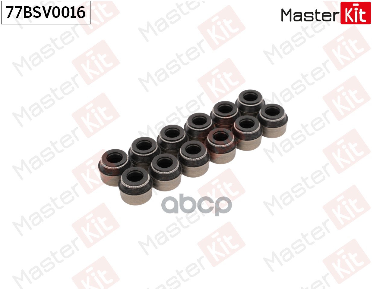 Колпачок маслосъемный (упак 12 шт) BMW 5 (E39)/Volvo XC90 I (275) 1995 - 2015 M51 D25 (256 77BSV0016 MasterKit арт. 77BSV0016