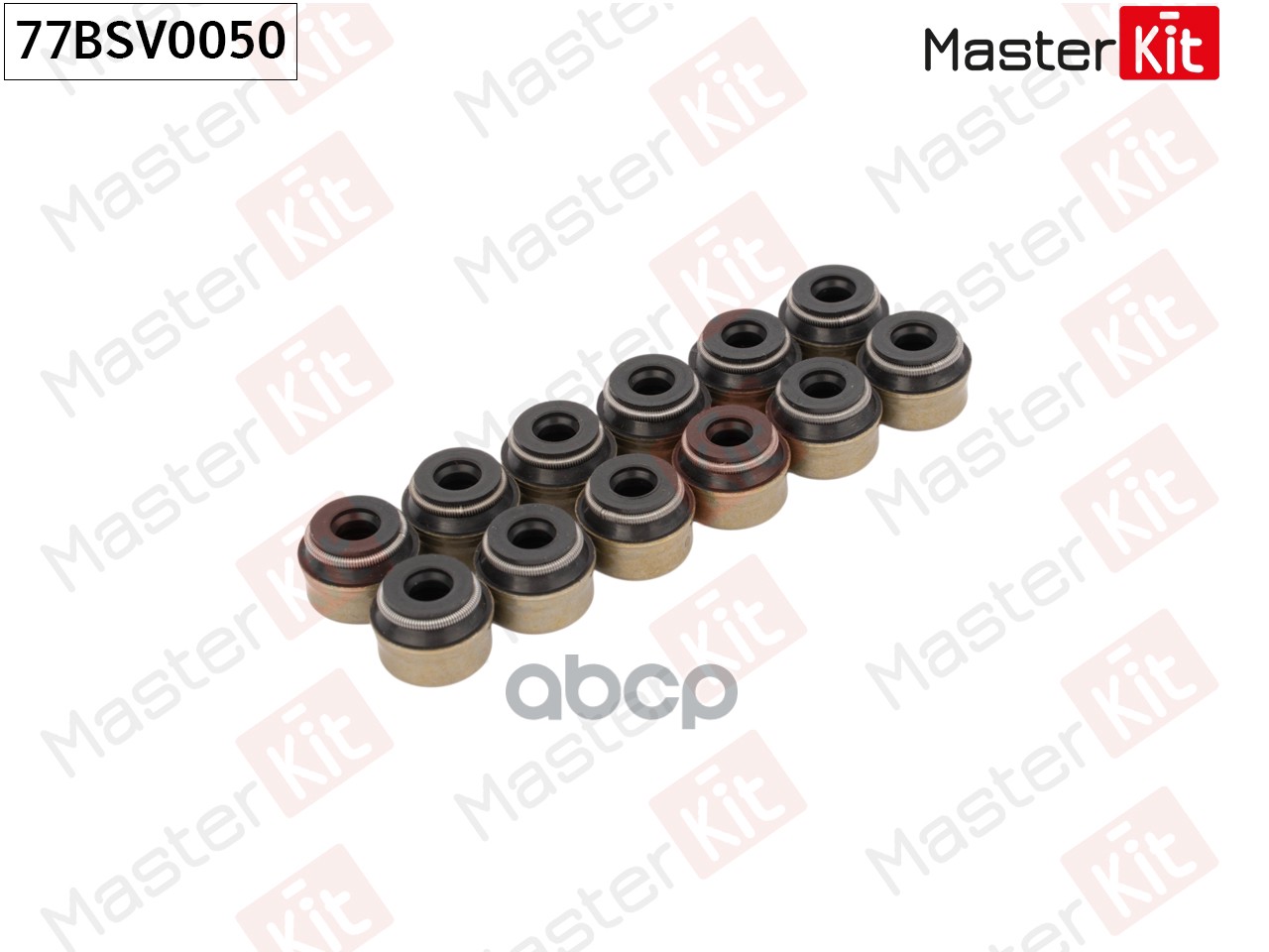 77BSV0050 Колпачок маслосъемный (упак 12 шт) Mitsubishi COLT VI (Z3_A, Z2_A)/Opel CORSA D (S07) 2002 MasterKit арт. 77BSV0050