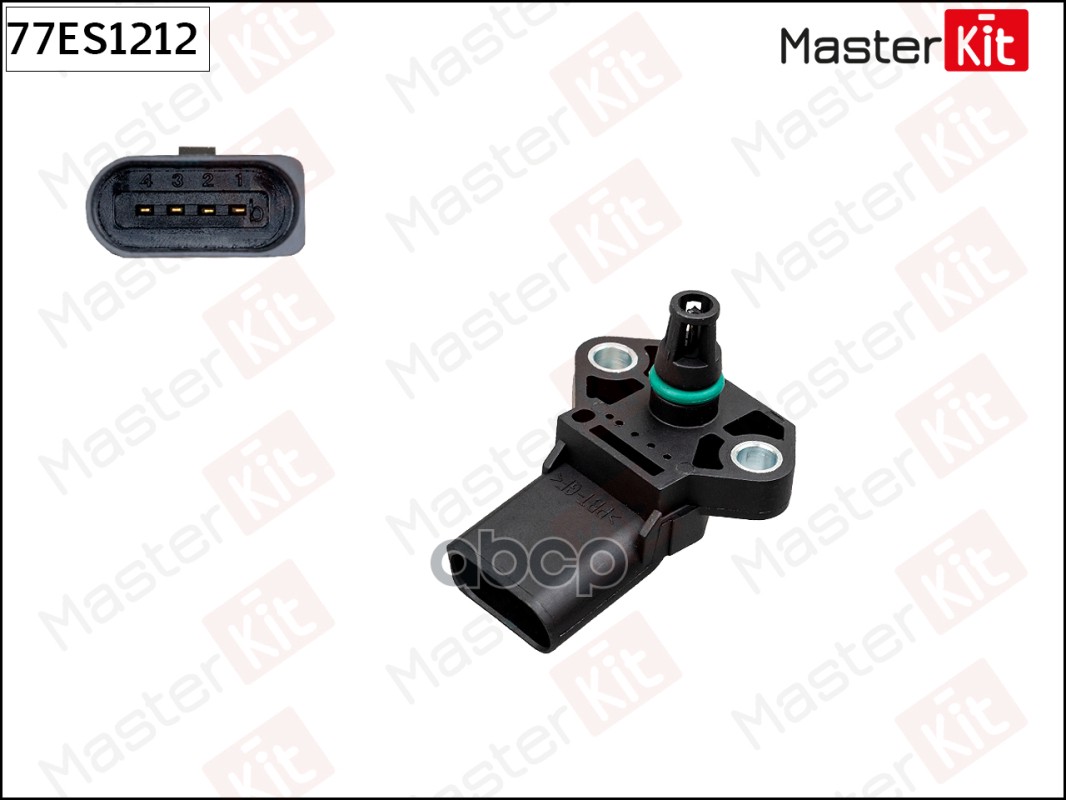 Датчик, давление во впускном газопроводе AUDI/VW 2.0TDi-4.2TDi 05- 77ES1212 MasterKit арт. 77ES1212