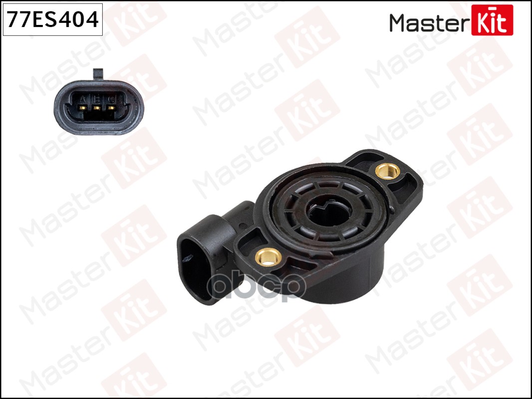 Датчик, положение дросс заслонки PEUGEOT 206/307 1.4 77ES404 MasterKit арт. 77ES404