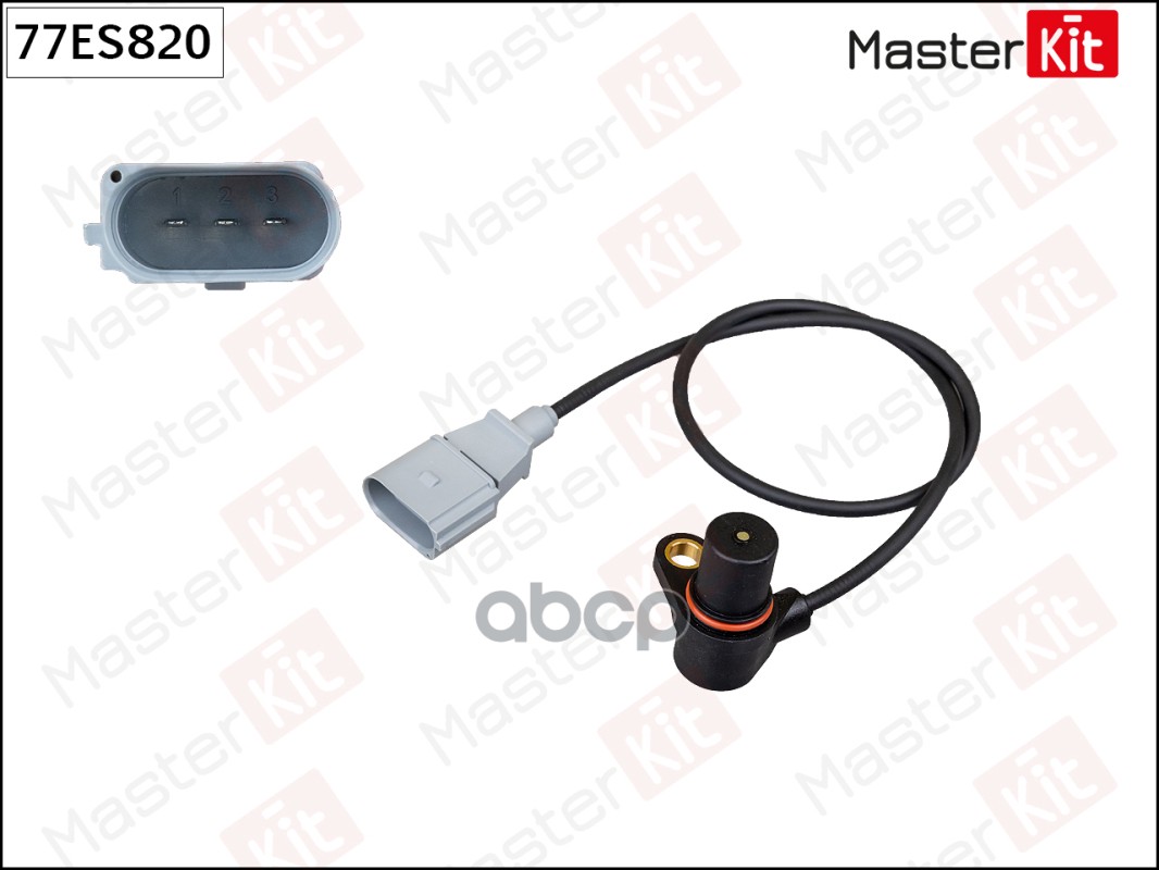 Датчик, положение коленвала AUDI A6 1.8-3.0 97-06 MasterKit арт. 77ES820
