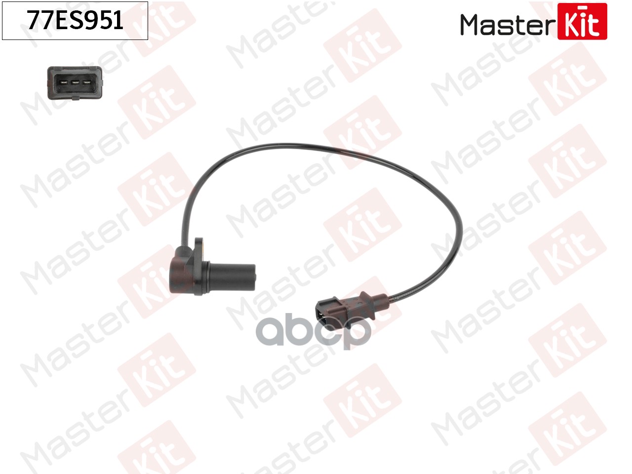 77ES951 Датчик  положение коленвала Opel VECTRA C (Z02) 2002 - 2009 MasterKit арт. 77es951