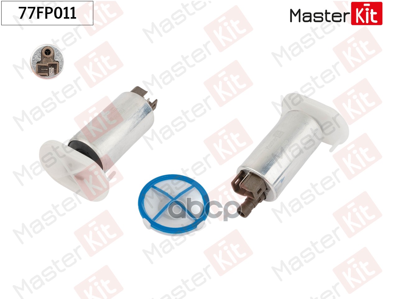 Насос топливный VW PASSAT 1.8/2.0 88-97 (5.0bar) (0.24 bar) MasterKit арт. 77FP011