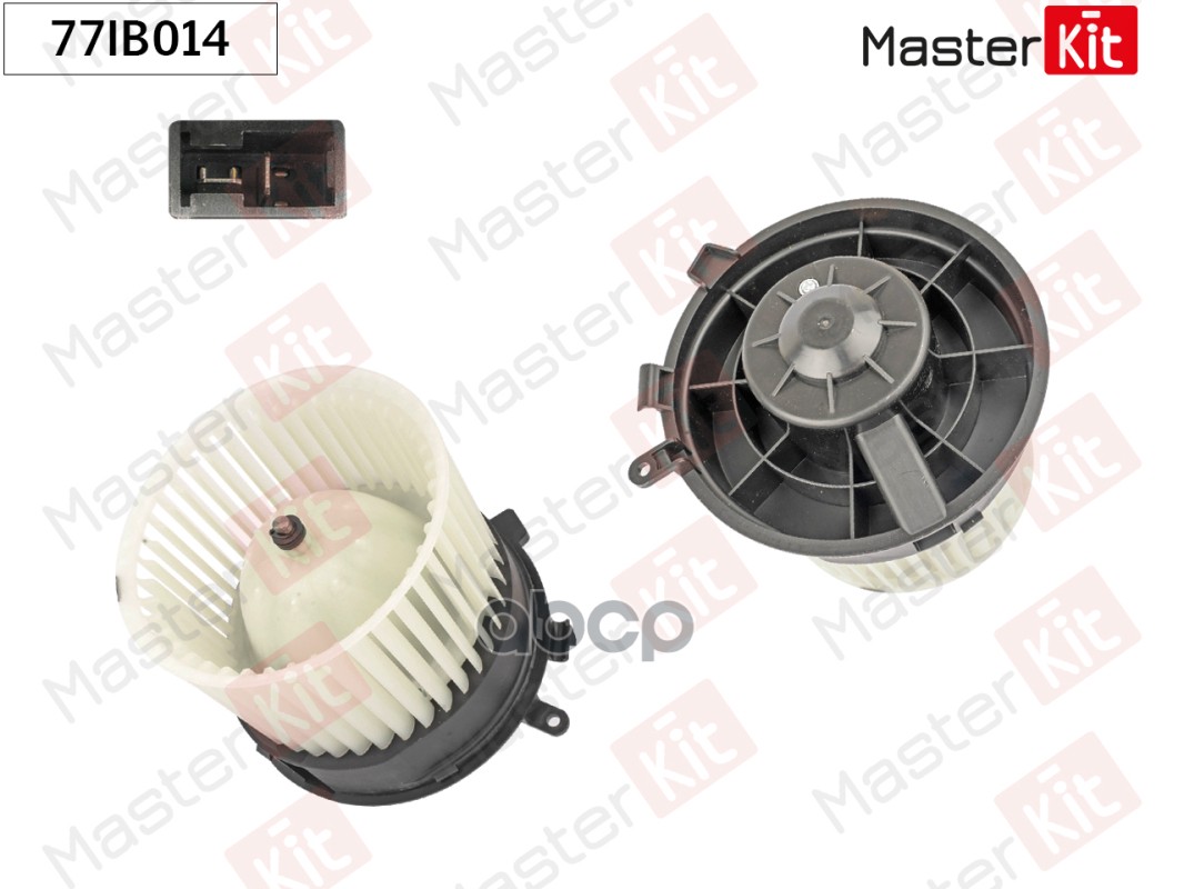 77IB014 Вентилятор салона Nissan QASHQAI/QASHQAI +2 I (J10  JJ10)/X-TRAIL (T31) 2006 - 2014 MasterKit арт. 77ib014