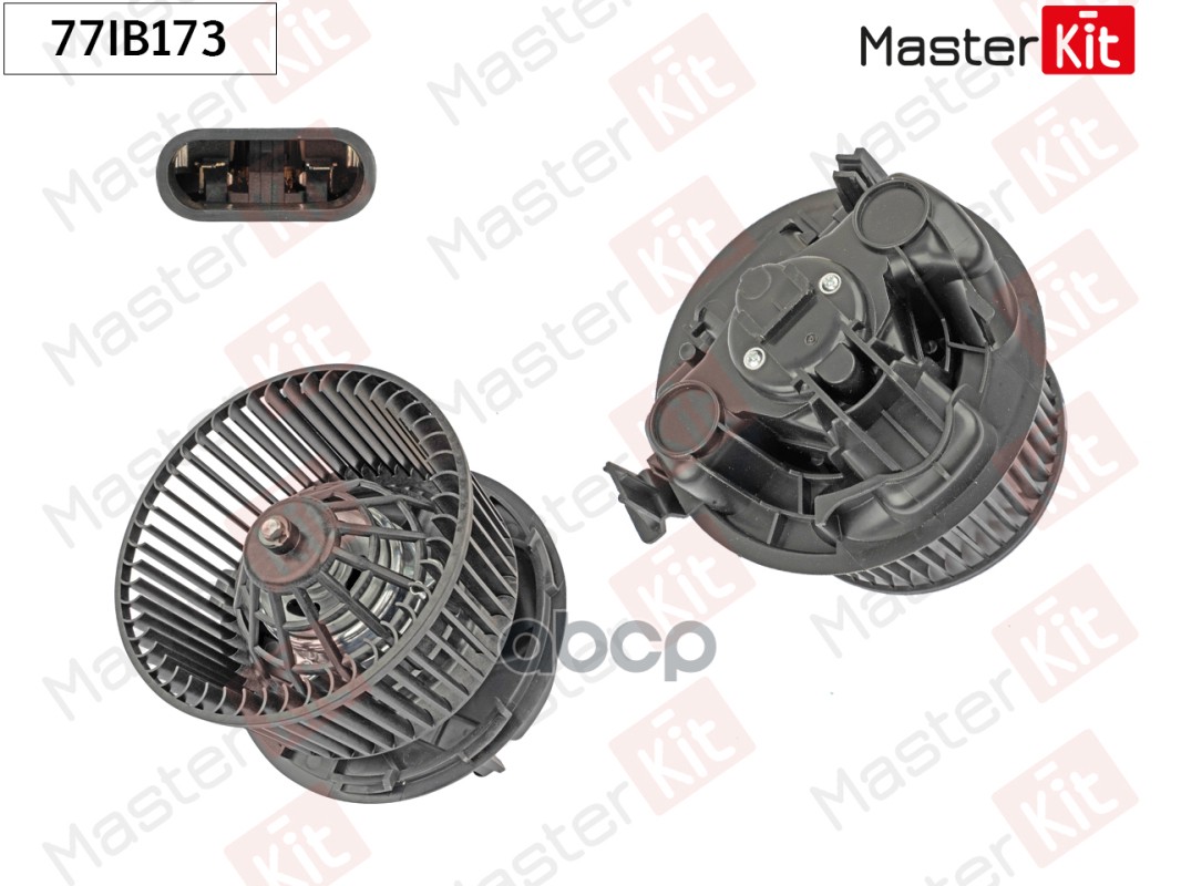 77IB173 Вентилятор салона Renault MEGANE II (LM0/1_  BM0/1_  CM0/1_  KM_) 2003 - MasterKit арт. 77ib173