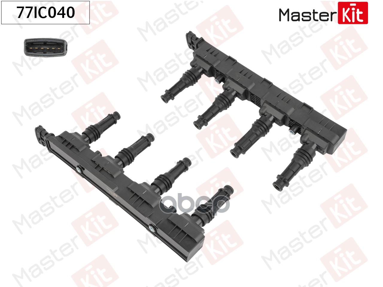 Катушка зажигания Opel Astra G(T98),Corsa C(X01) 98-12 MasterKit арт. 77IC040
