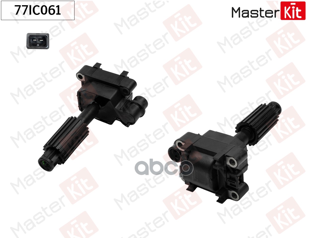 77IC061 Катушка зажигания FORD TRANSIT 00-06 MasterKit арт. 77ic061