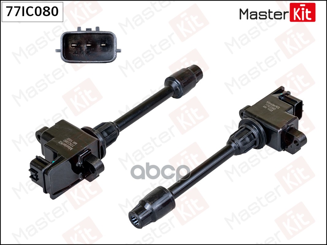 77IC080 Катушка зажигания NISSAN MAXIMA 94-06 MasterKit арт. 77ic080
