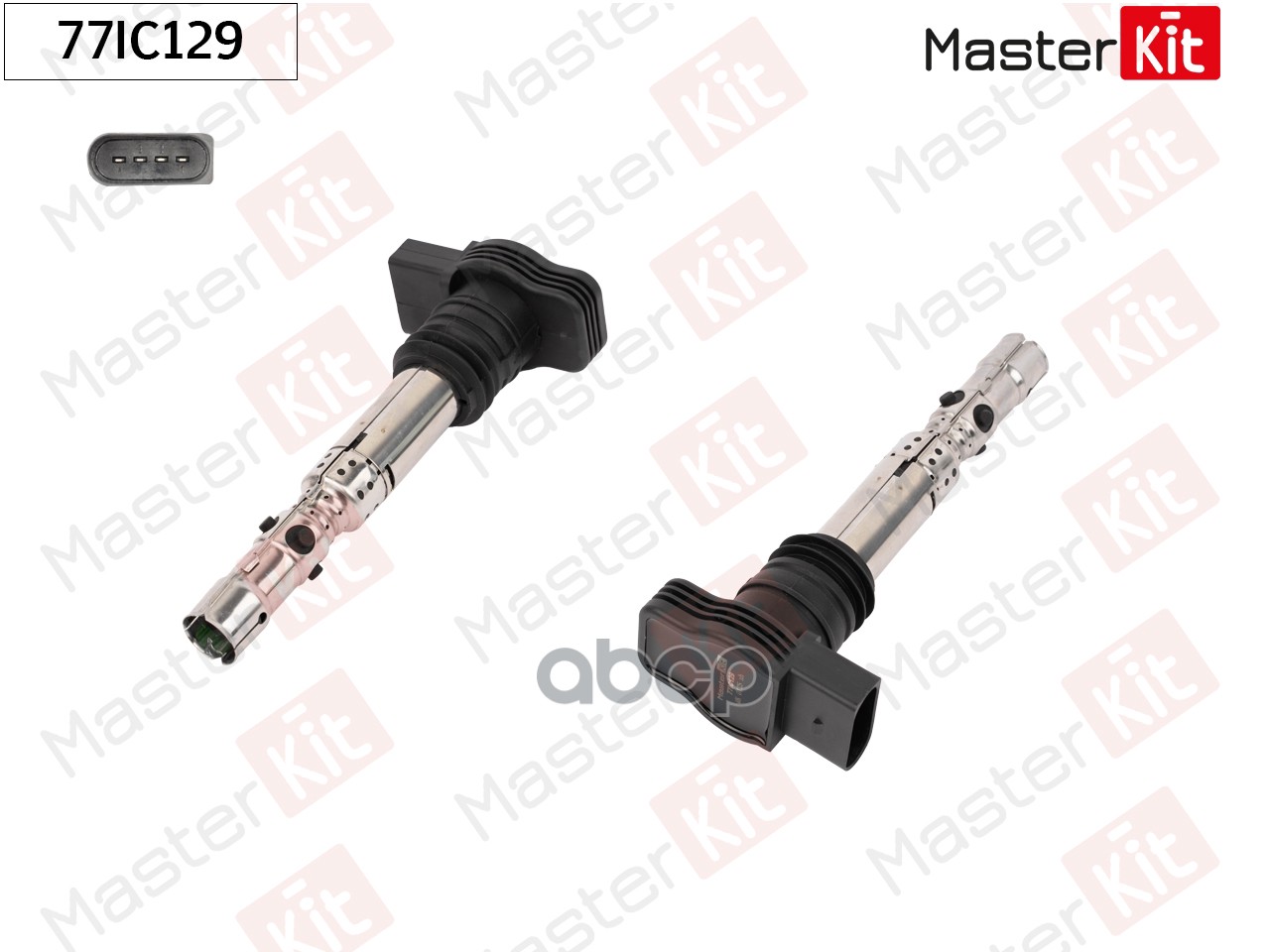 Катушка зажигания AUDI A6 3.0 01-06 MasterKit арт. 77IC129