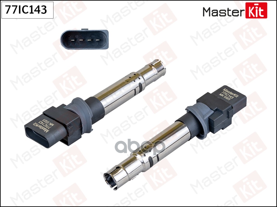 Катушка зажигания Audi Q7(4LB) 06-16,Porsche Cayenne(92A) 10-,VW Touareg(7LA,7L6,7L7) 02-13 MasterKit арт. 77IC143