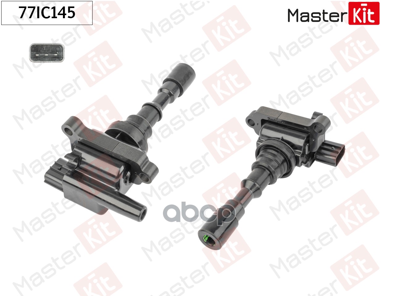Катушка зажигания HYUNDAI SANTA FE 2.7, KIA SORENTO 3.5 MasterKit арт. 77IC145
