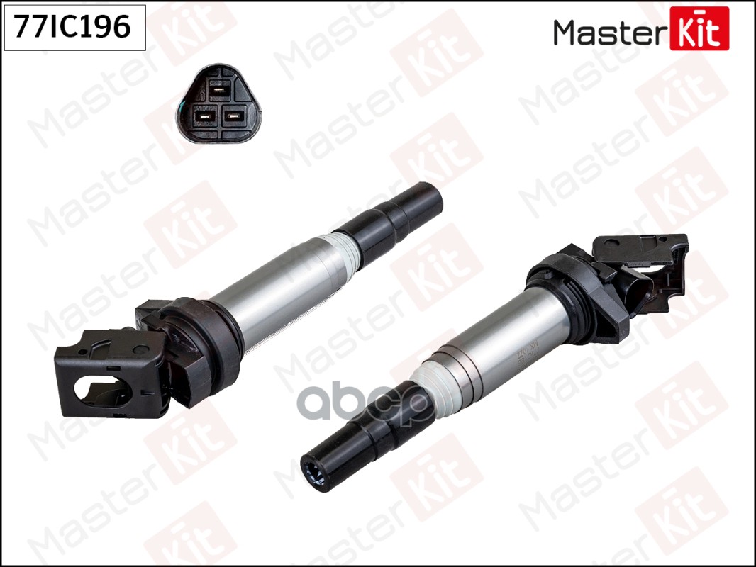 Катушка зажигания BMW 1(F20,F21),3(F30,F31,F80),5(F10,F11),7(G11,G12),X6(F16,F86) 09- MasterKit арт. 77IC196