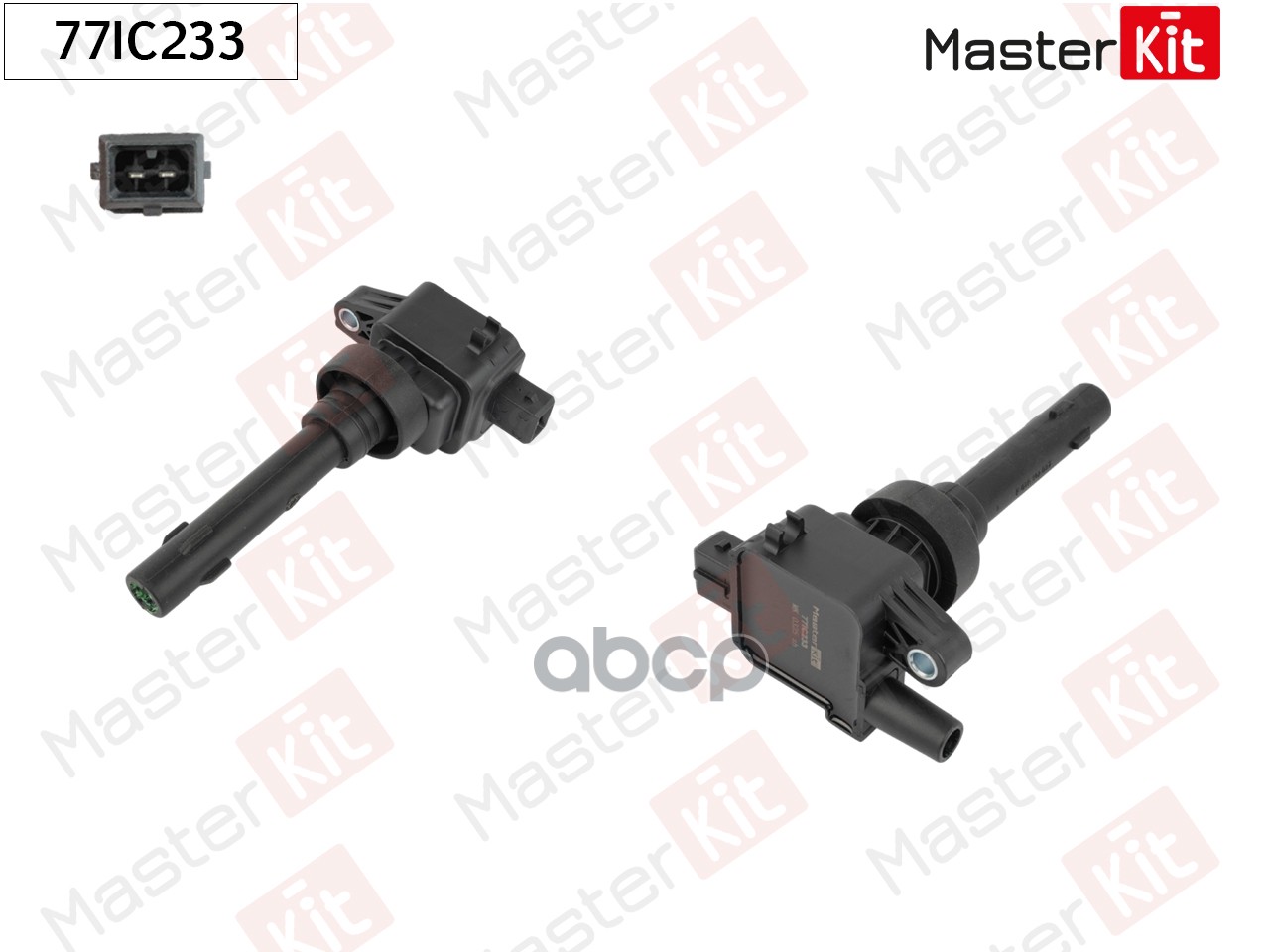 Катушка зажигания Chery M11,Arrizo 7,Tiggo 3 08- MasterKit арт. 77IC233
