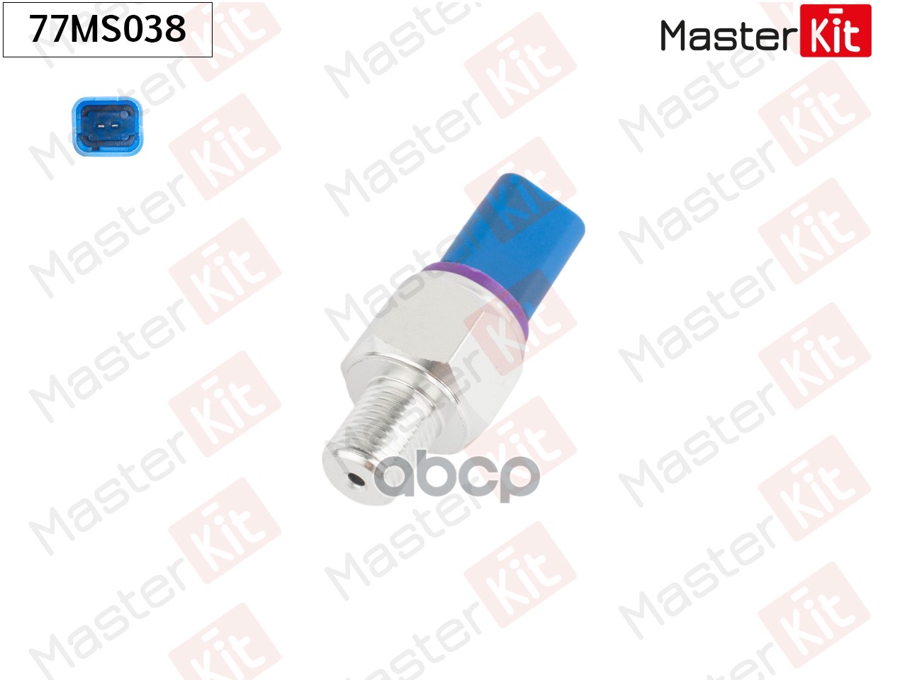 77MS038 Датчик  давление масла CITROEN/PEUGEOT MasterKit арт. 77ms038
