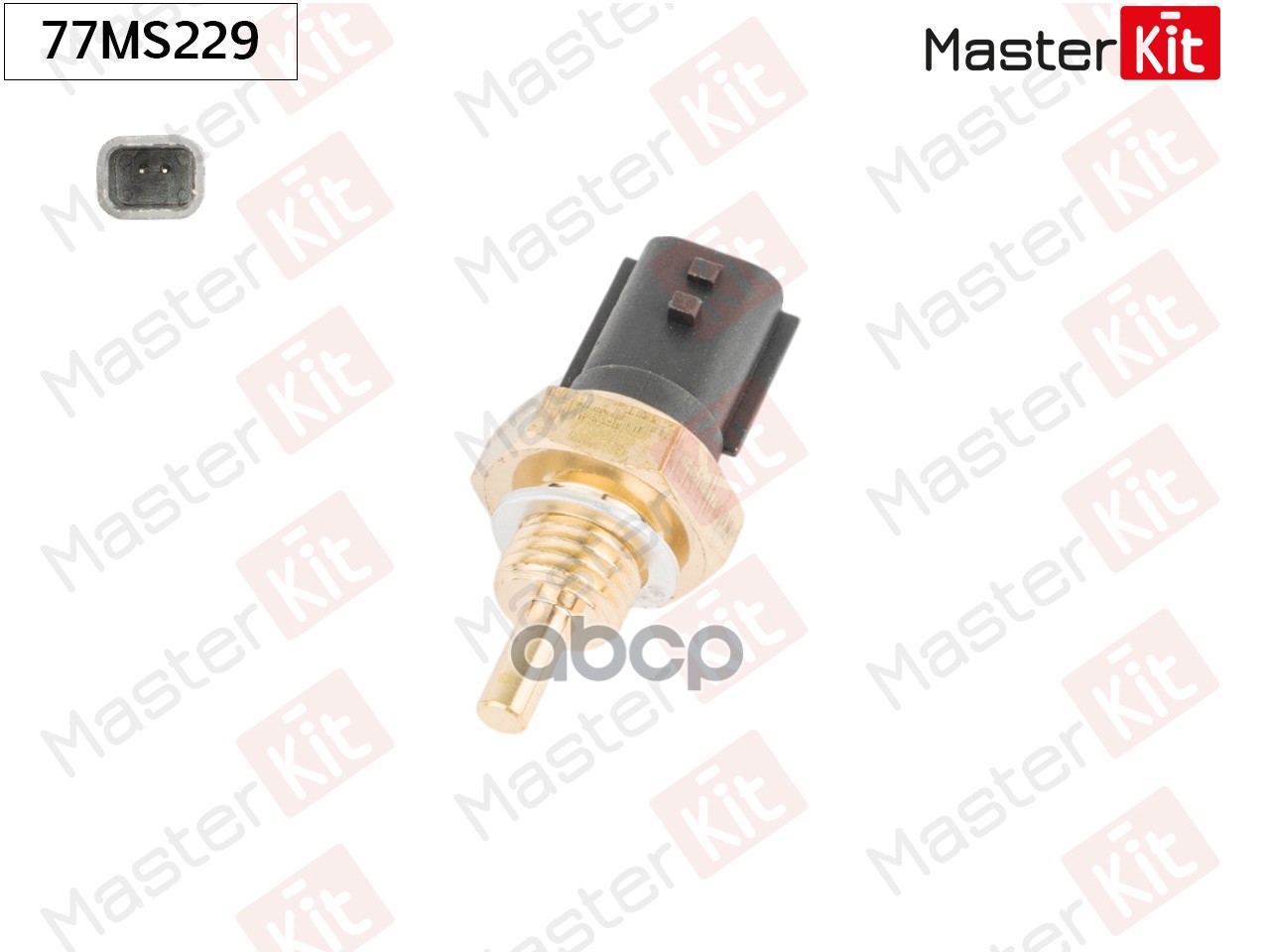 Датчик, температура ОЖ RENAULT MEGANE II/III 77MS229 MasterKit арт. 77MS229