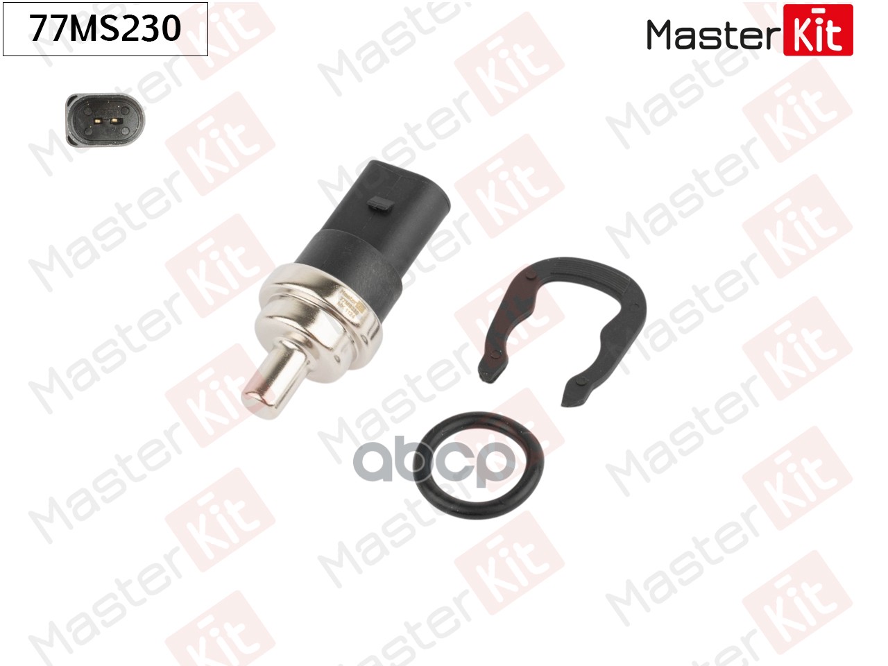 Датчик, температура ОЖ AUDI/VW 1.9TDi-3.0TDi 03-> MasterKit арт. 77MS230