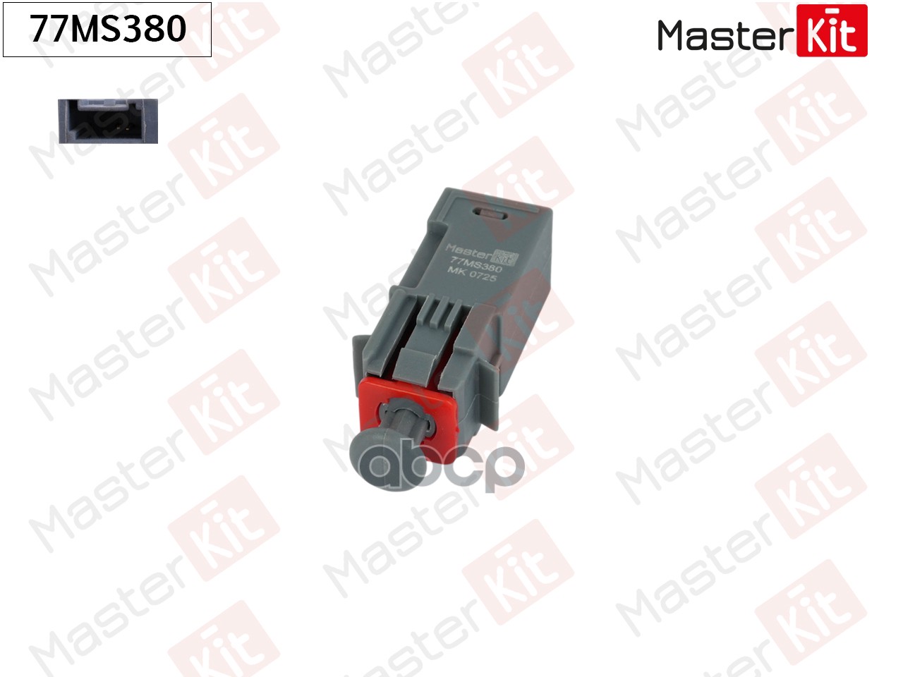Датчик, включение стоп-сигнала OPEL ASTRA G,H 77MS380 MasterKit арт. 77MS380