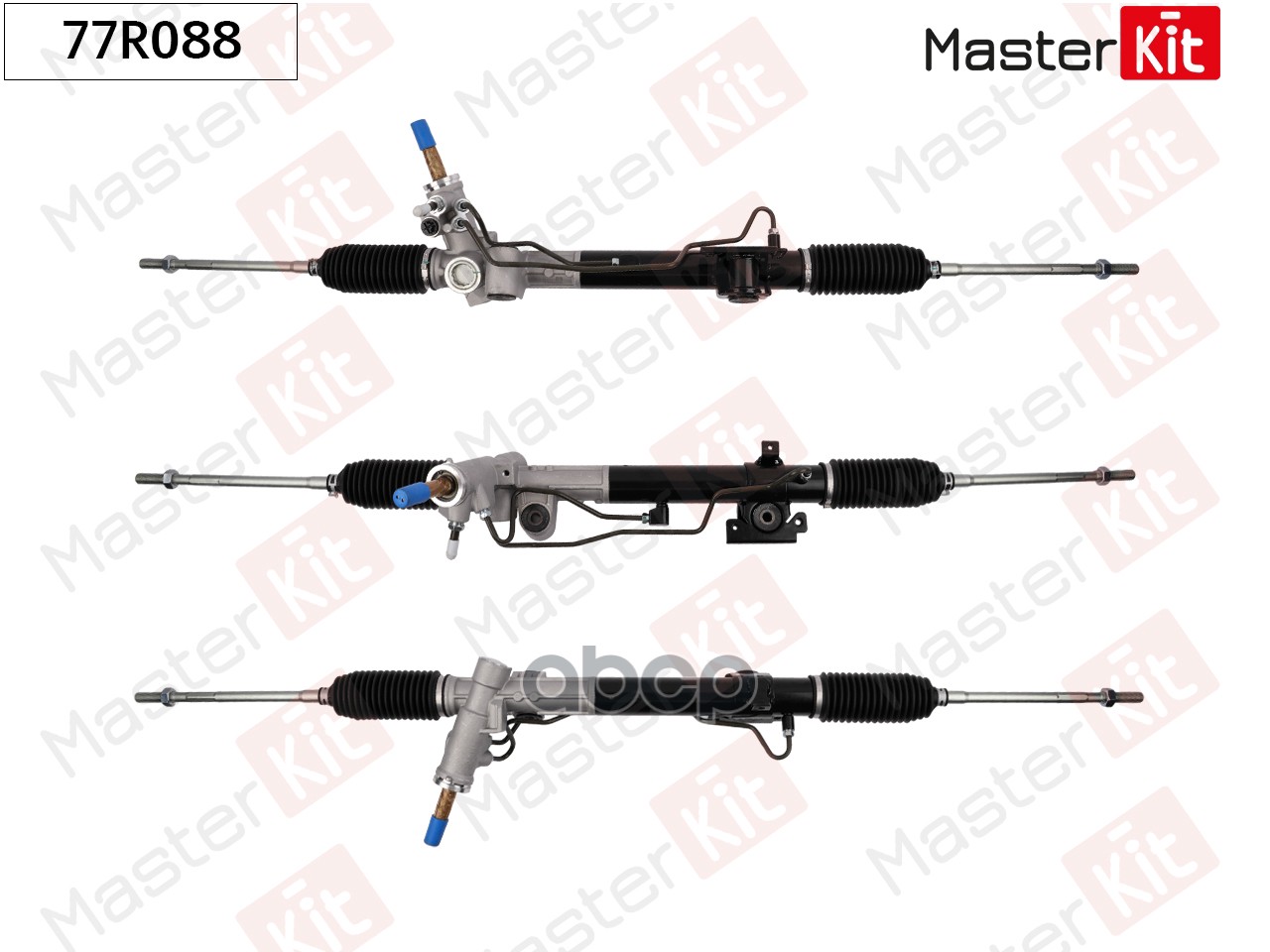 Рейка рулевая Mitsubishi LANCER X (CY_A, CZ_A) 2008- MasterKit арт. 77R088