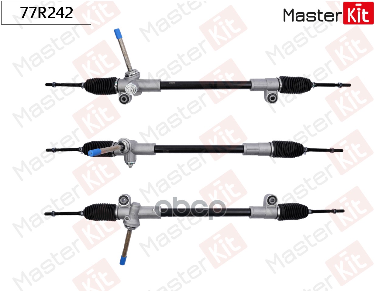 Рулевая рейка Chevrolet Spark (M300) 2010 - MasterKit арт. 77R242