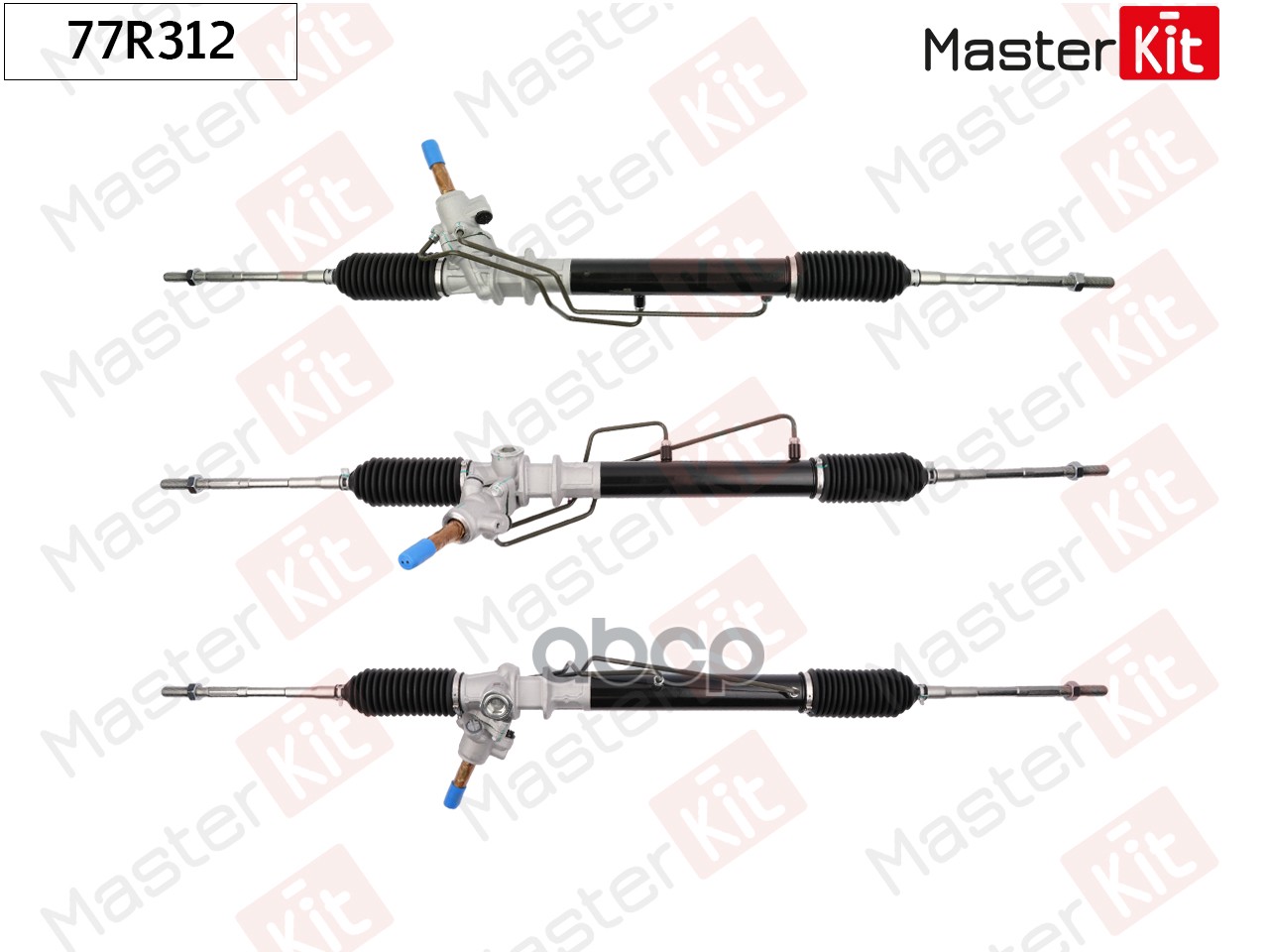 Рулевая рейка SUBARU FORESTER (S11/SG) 02-05/ IMPREZA/WRX 2000-/ LEGACY 98-03 77R312 MasterKit арт. 77R312