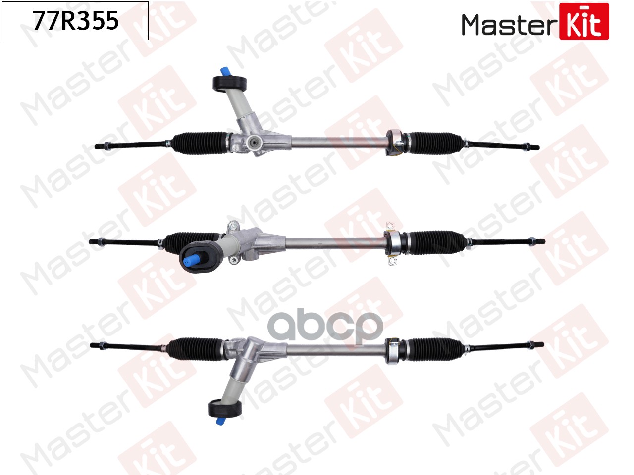 Рулевая рейка Volkswagen POLO (9N_) 2001 - 2008 77R355 MasterKit арт. 77R355