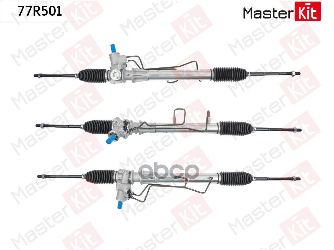 77R501 Рулевая рейка RENAULT CLIO II (BB_  CB_) 1998 - 2010 MasterKit арт. 77r501