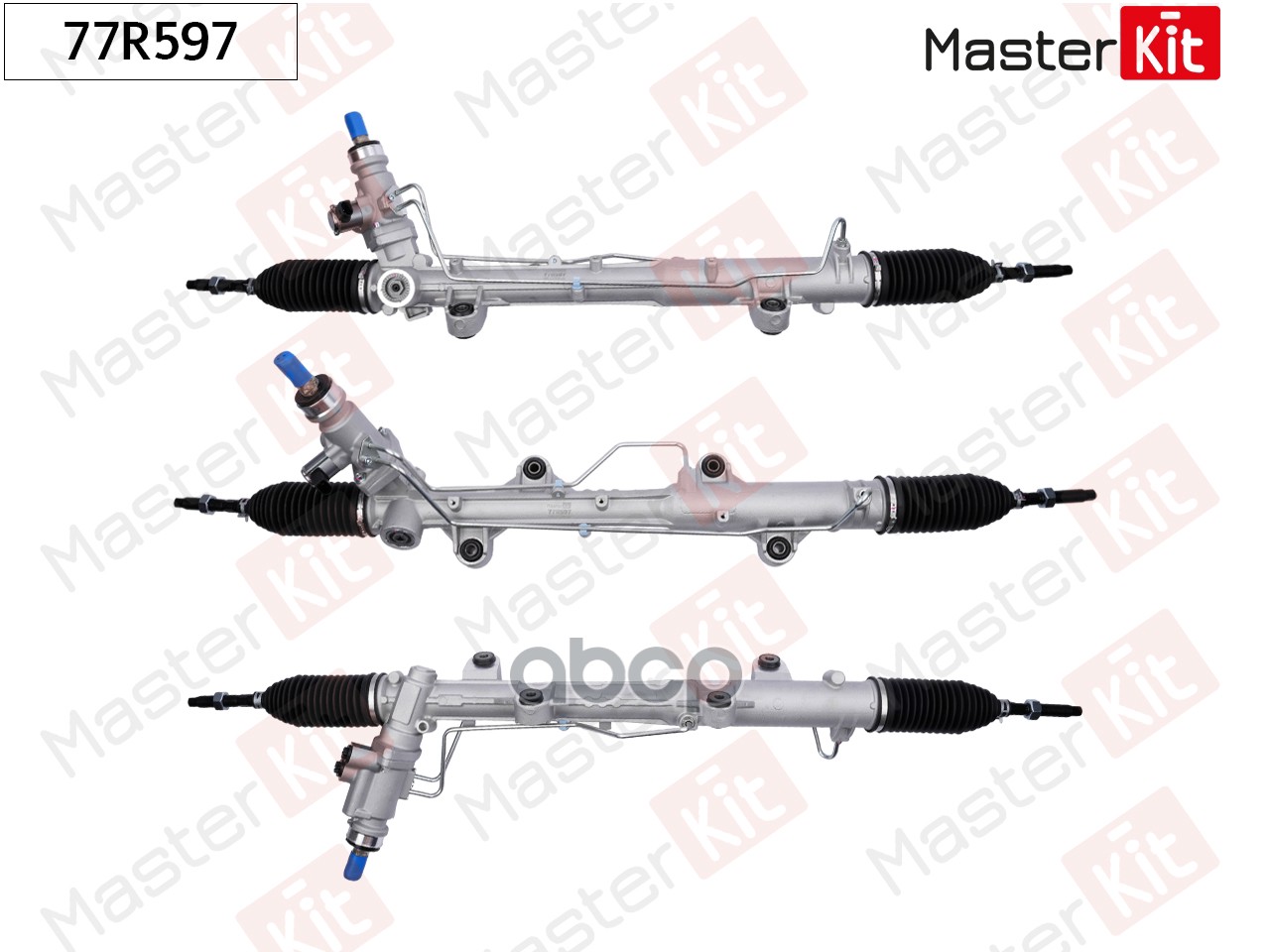 Рейка рулевая Volkswagen TRANSPORTER T6 (SGA, SGH, SHA, SHH) 2015 - MasterKit арт. 77R597