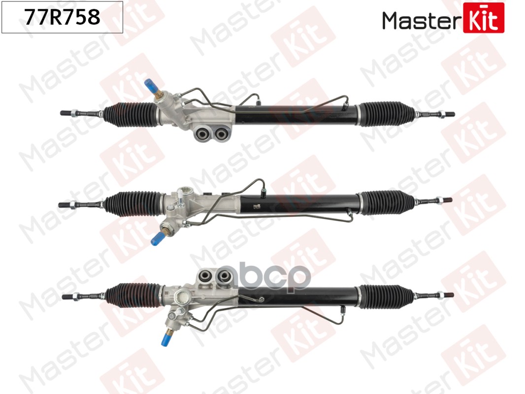 Рулевая рейка NISSAN PATHFINDER (R51) 05-09 (тяги 16мм) 77R758 MasterKit арт. 77R758