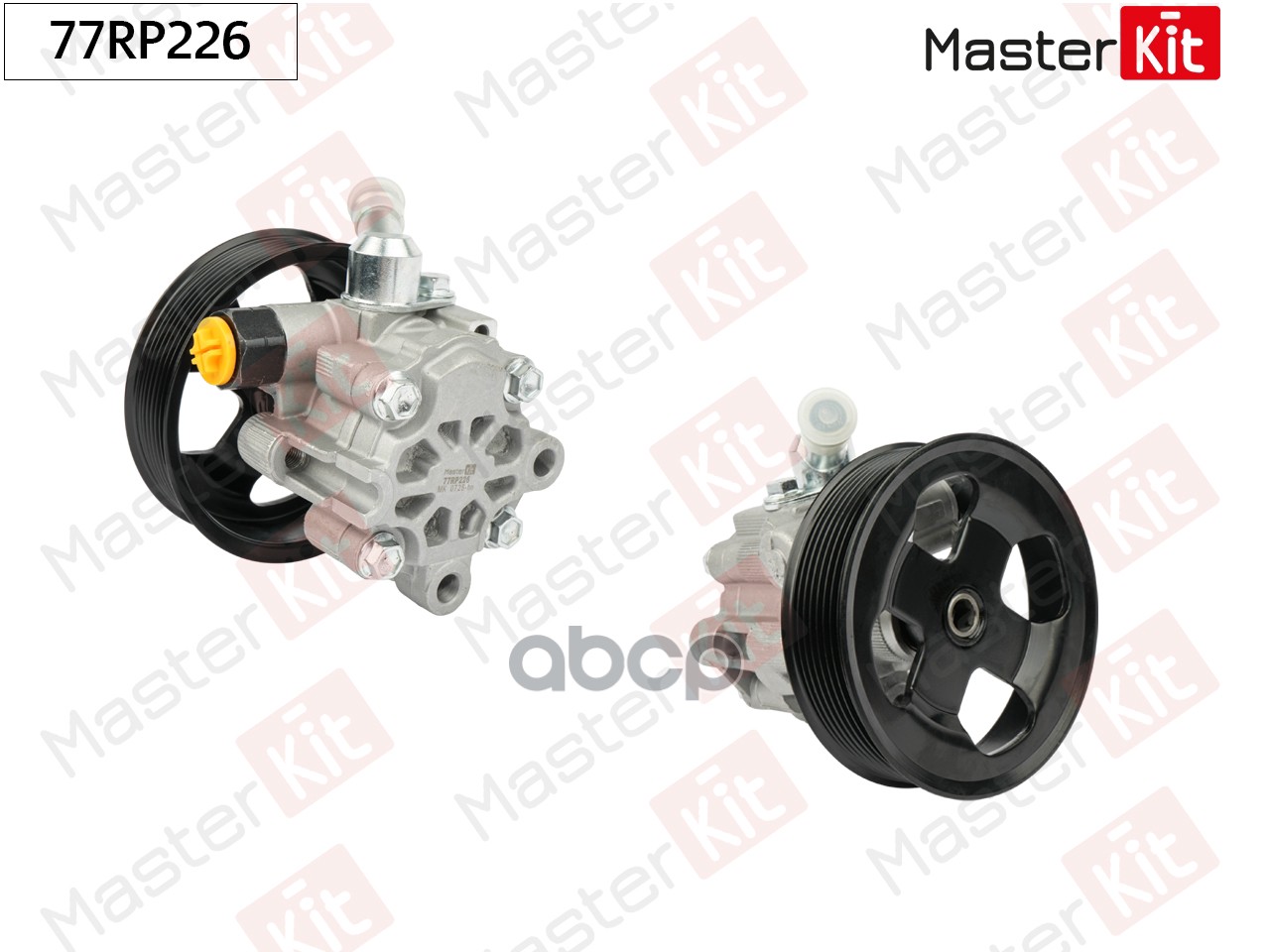 77RP226 Насос гидроусилителя TOYOTA LAND CRUISER (VDJ20_  UZJ20_) 11-/ LEXUS LX570 3UR-FE 07- MasterKit арт. 77rp226