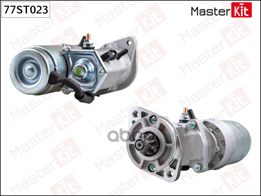 77ST023 Стартер HYUNDAI SANTA FE/TRAGET 2.0CRDi (2kw) MasterKit арт. 77st023