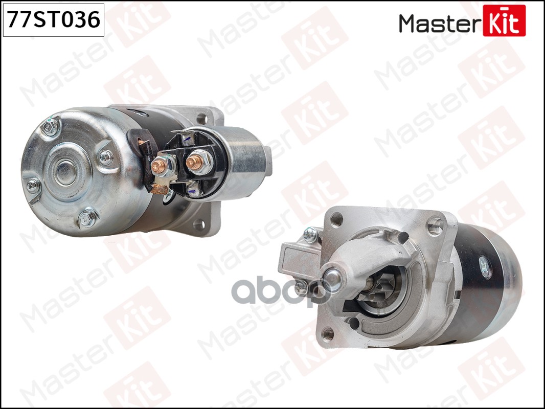 Стартер  KIA SHUMA, MAZDA 323/626 (0.9kw) Masterkit MasterKit арт. 77ST036