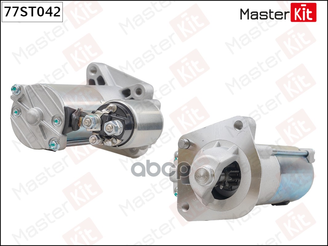 Стартер Ford Kuga I,Mondeo IV(BA7) 07-15,Volvo S40 II(544),S60(384),S80 II(124) 00- (1,4kW) MasterKit арт. 77ST042